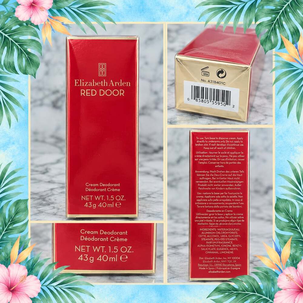 Elizabeth Arden Red Door Cream Deodorant 1.5 oz
